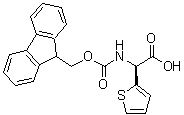 Fmoc-(s)-2-噻吩甘氨酸結(jié)構(gòu)式_211682-13-2結(jié)構(gòu)式