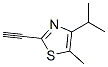 Thiazole, 2-ethynyl-5-methyl-4-(1-methylethyl)- (9ci)Structure,211940-17-9Structure Thiazole, 2-ethynyl-5-methyl-4-(1-methylethyl)- (9ci) Structure,211940-17-9Structure