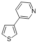 3-(3-噻吩)吡啶結構式_21308-81-6結構式