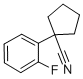 1-(2-氟苯基)環(huán)戊腈結(jié)構(gòu)式_214262-89-2結(jié)構(gòu)式