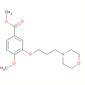 Methyl 4-methoxy-3-(3-morpholinopropoxy)benzoateStructure,214472-17-0Structure Methyl 4-methoxy-3-(3-morpholinopropoxy)benzoate Structure,214472-17-0Structure