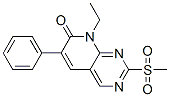 8-乙基-2-(甲基磺?；?-6-苯基吡啶并[2,3-d]嘧啶-7(8H)-酮結(jié)構(gòu)式_214983-22-9結(jié)構(gòu)式