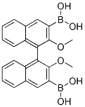 (R)-(2,2-二甲氧基-[1,1-二萘]-3,3-二基)二硼酸結(jié)構(gòu)式_215433-49-1結(jié)構(gòu)式