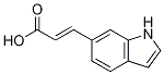 (E)-3-(1H-吲哚-6-基)丙烯酸結(jié)構(gòu)式_215801-31-3結(jié)構(gòu)式