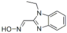 1H-benzimidazole-2-carboxaldehyde,1-ethyl-,oxime(9ci) Structure,21665-27-0Structure