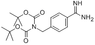 N,n-di-boc-4-aminomethyl benzamidineStructure,217313-84-3Structure N,n-di-boc-4-aminomethyl benzamidine Structure,217313-84-3Structure
