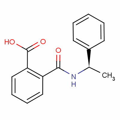 (R)-(+)-n-(1-苯基乙基)鄰氨甲酰苯甲酸結(jié)構(gòu)式_21752-35-2結(jié)構(gòu)式