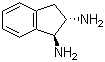 (1s,2s)-(9ci)-2,3-二氫-1H-茚-1,2-二胺結(jié)構(gòu)式_218151-47-4結(jié)構(gòu)式