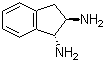 (1r,2r)-(9ci)-2,3-二氫-1H-茚-1,2-二胺結(jié)構(gòu)式_218151-48-5結(jié)構(gòu)式