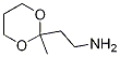 2-Methyl-1,3-dioxane-2-ethanamineStructure,218602-40-5Structure 2-Methyl-1,3-dioxane-2-ethanamine Structure,218602-40-5Structure