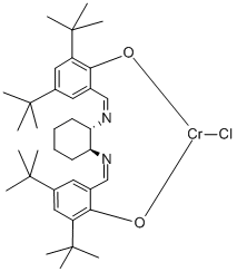 (1S,2S)-(+)-〔1,2-環(huán)己烷二氨基-N,N′-雙(3,5-二丁基亞水楊基)鉻(Ⅲ)氯化物結(jié)構(gòu)式_219143-92-7結(jié)構(gòu)式