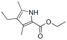 Ethyl 4-ethyl-3,5-dimethyl-1H-pyrrole-2-carboxylateStructure,2199-47-5Structure Ethyl 4-ethyl-3,5-dimethyl-1H-pyrrole-2-carboxylate Structure,2199-47-5Structure