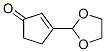 2-Cyclopenten-1-one, 3-(1,3-dioxolan-2-yl)-Structure,220077-18-9Structure 2-Cyclopenten-1-one, 3-(1,3-dioxolan-2-yl)- Structure,220077-18-9Structure