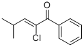 2-Penten-1-one, 2-chloro-4-methyl-1-phenyl-, (2z)-(9ci)Structure,220103-89-9Structure 2-Penten-1-one, 2-chloro-4-methyl-1-phenyl-, (2z)-(9ci) Structure,220103-89-9Structure