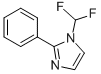 1-(Difluoromethyl)-2-phenyl-1h-imidazoleStructure,220173-84-2Structure 1-(Difluoromethyl)-2-phenyl-1h-imidazole Structure,220173-84-2Structure