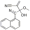 2-(Methoxy(naphthalen-1-yl)methylene)malononitrileStructure,221242-71-3Structure 2-(Methoxy(naphthalen-1-yl)methylene)malononitrile Structure,221242-71-3Structure