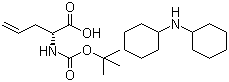 Boc-d-allylglycine dicyclohexylamine saltStructure,221352-64-3Structure Boc-d-allylglycine dicyclohexylamine salt Structure,221352-64-3Structure