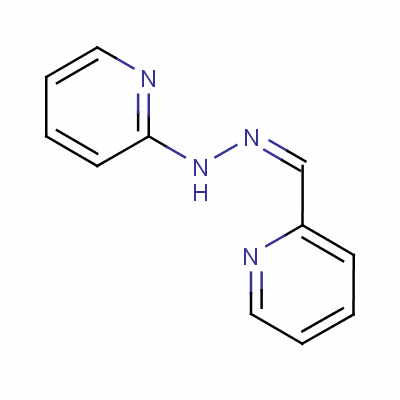 2-Pyridinecarboxaldehyde,2-(2-pyridinyl)hydrazoneStructure,2215-33-0Structure 2-Pyridinecarboxaldehyde,2-(2-pyridinyl)hydrazone Structure,2215-33-0Structure