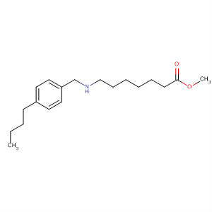 7-(4-Butyl-benzylamino)-heptanoic acid methyl esterStructure,223490-70-8Structure 7-(4-Butyl-benzylamino)-heptanoic acid methyl ester Structure,223490-70-8Structure