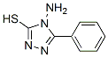 4-Amino-5-phenyl-4H-1,2,4-triazole-3-thiolStructure,22706-11-2Structure 4-Amino-5-phenyl-4H-1,2,4-triazole-3-thiol Structure,22706-11-2Structure