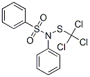 N-Phenyl-N-((trichloromethyl)thio)benzenesulfonamideStructure,2280-49-1Structure N-Phenyl-N-((trichloromethyl)thio)benzenesulfonamide Structure,2280-49-1Structure