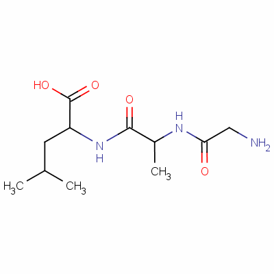 Glycyl-l-alanyl-l-leucineStructure,22849-49-6Structure Glycyl-l-alanyl-l-leucine Structure,22849-49-6Structure