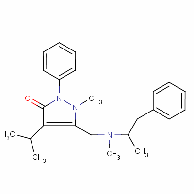 泛普法宗結(jié)構式_22881-35-2結(jié)構式