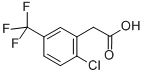 2-Chloro-5-(trifluoromethyl)phenylacetic acid Structure,22893-39-6Structure