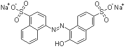 Disodium 6-hydroxy-5-(4-sulfonatonaphthalen-1-yl)diazenyl-naphthalene-2-sulfonateStructure,2302-96-7Structure Disodium 6-hydroxy-5-(4-sulfonatonaphthalen-1-yl)diazenyl-naphthalene-2-sulfonate Structure,2302-96-7Structure