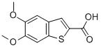 5,6-Dimethoxy-1-benzothiophene-2-carboxylic acidStructure,23046-03-9Structure 5,6-Dimethoxy-1-benzothiophene-2-carboxylic acid Structure,23046-03-9Structure