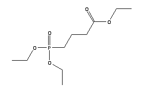 4-膦酰丁酸三乙酯結(jié)構(gòu)式_2327-69-7結(jié)構(gòu)式