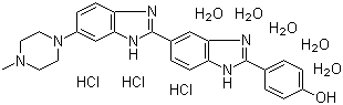 Hoechst 33258Structure,23491-45-4Structure Hoechst 33258 Structure,23491-45-4Structure
