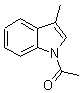 1-(3-甲基-1H-吲哚-1-基)-乙酮結(jié)構(gòu)式_23543-66-0結(jié)構(gòu)式