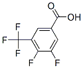 3,4-Difluoro-5-(trifluoromethyl)benzoic acidStructure,237761-76-1Structure 3,4-Difluoro-5-(trifluoromethyl)benzoic acid Structure,237761-76-1Structure