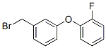 3-(2-氟苯氧基)芐溴結(jié)構(gòu)式_242812-04-0結(jié)構(gòu)式