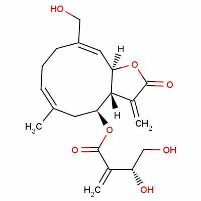 薊苦素結構式_24394-09-0結構式