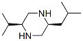 (2s,5s)-(9ci)-2-(1-甲基乙基)-5-(2-甲基丙基)-哌嗪結(jié)構(gòu)式_245110-68-3結(jié)構(gòu)式