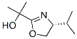 (4r)-(9ci)-4,5-二氫-alpha,alpha-二甲基-4-(1-甲基乙基)-2-噁唑甲醇結構式_245503-15-5結構式
