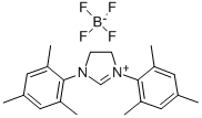 1,3-Bis(2,4,6-trimethylphenyl)-4,5-dihydroimidazolium tetrafluoroborateStructure,245679-18-9Structure 1,3-Bis(2,4,6-trimethylphenyl)-4,5-dihydroimidazolium tetrafluoroborate Structure,245679-18-9Structure