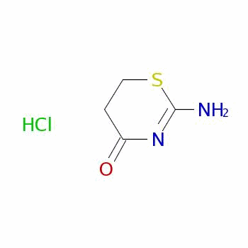 4H-1,3-thiazin-4-one, 2-amino-5,6-dihydro-, monohydrochlorideStructure,24676-13-9Structure 4H-1,3-thiazin-4-one, 2-amino-5,6-dihydro-, monohydrochloride Structure,24676-13-9Structure