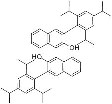 (S)-3,3-雙(2,4,6-三異丙基苯基)-[1,1-二萘]-2,2-二醇結(jié)構(gòu)式_247123-09-7結(jié)構(gòu)式