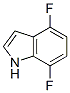 4,7-二氟吲哚結(jié)構(gòu)式_247564-55-2結(jié)構(gòu)式