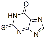 2-巰基-6-羥基嘌呤結(jié)構(gòu)式_2487-40-3結(jié)構(gòu)式