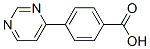 4-(4-嘧啶)苯甲酸結(jié)構(gòu)式_249292-43-1結(jié)構(gòu)式