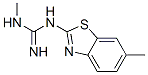 Guanidine, 1-methyl-3-(6-methyl-2-benzothiazolyl)-(8ci)Structure,25039-66-1Structure Guanidine, 1-methyl-3-(6-methyl-2-benzothiazolyl)-(8ci) Structure,25039-66-1Structure