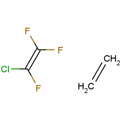 聚(乙烯-alt-氯三氟乙烯)結(jié)構(gòu)式_25101-45-5結(jié)構(gòu)式