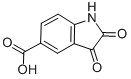 2,3-Dixoxindoline-5-carboxylic acidStructure,25128-32-9Structure 2,3-Dixoxindoline-5-carboxylic acid Structure,25128-32-9Structure