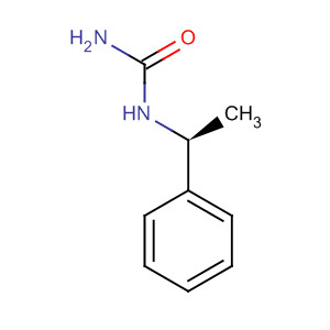 (S)-1-(1-苯基乙基)脲結構式_25144-64-3結構式