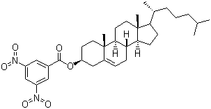 Cholesterol 3,5-dinitrobenzoateStructure,25279-63-4Structure Cholesterol 3,5-dinitrobenzoate Structure,25279-63-4Structure