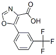 5-[3-(三氟甲基)苯基]-4-噁唑羧酸結(jié)構(gòu)式_253315-30-9結(jié)構(gòu)式
